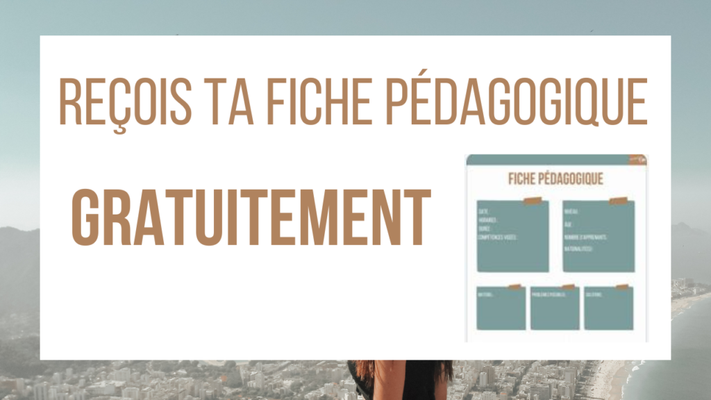 La fiche pédagogique, document essentiel pour préparer tes cours