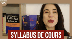 syllabus de cours