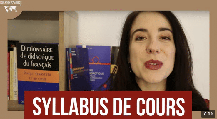 syllabus de cours